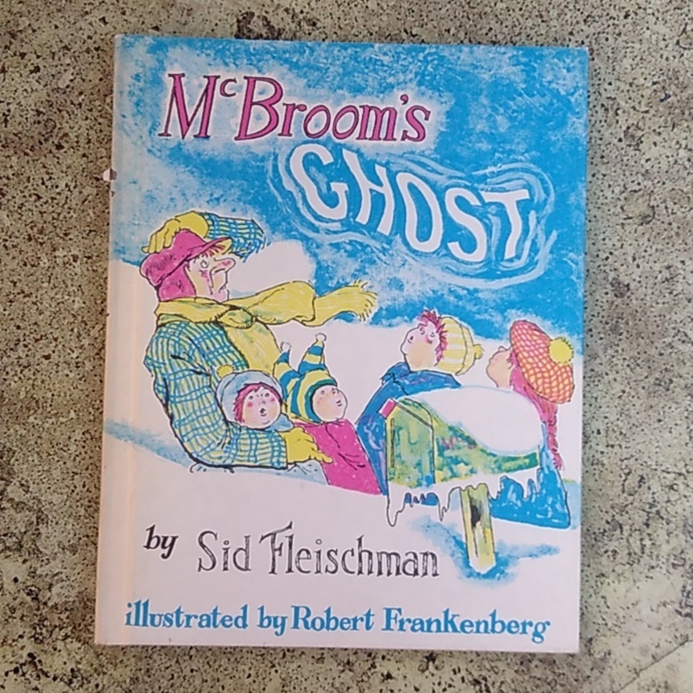 McBroom's Ghost Vintage Weekly Reader Children's Picture Book Fleischman